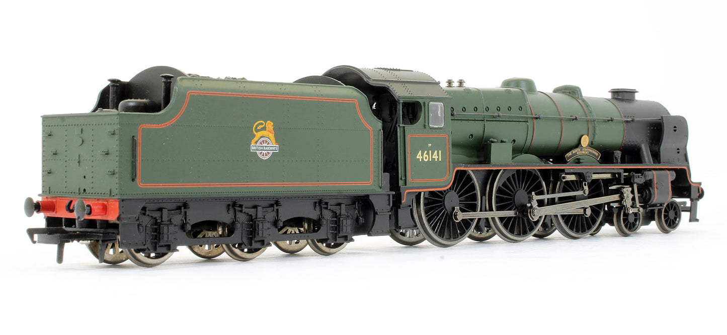 Pre-Owned Rebuilt Scot 46141 'The North Staffordshire Regiment' BR Green Early Emblem Steam Locomotive - DCC Sound