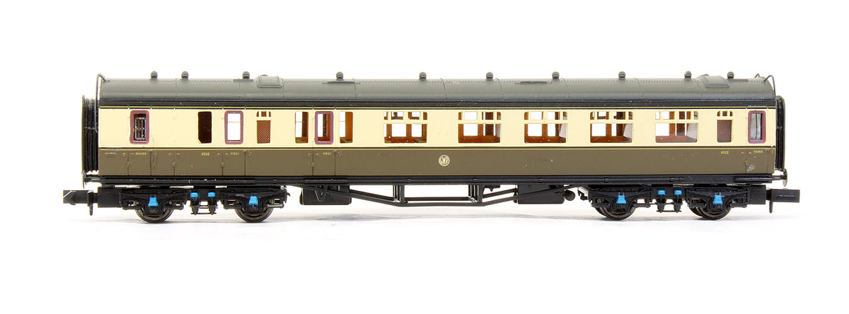 Pre-Owned GWR Chocolate & Cream Collett Brake Coach '6532'