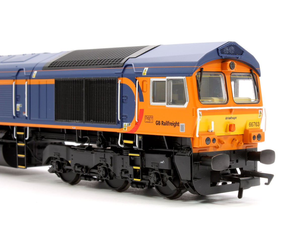 Pre-Owned ACC2636 Class 66 GBRF Blue/Orange 66763 'Severn Valley Railway' Diesel Locomotive - DCC Fitted