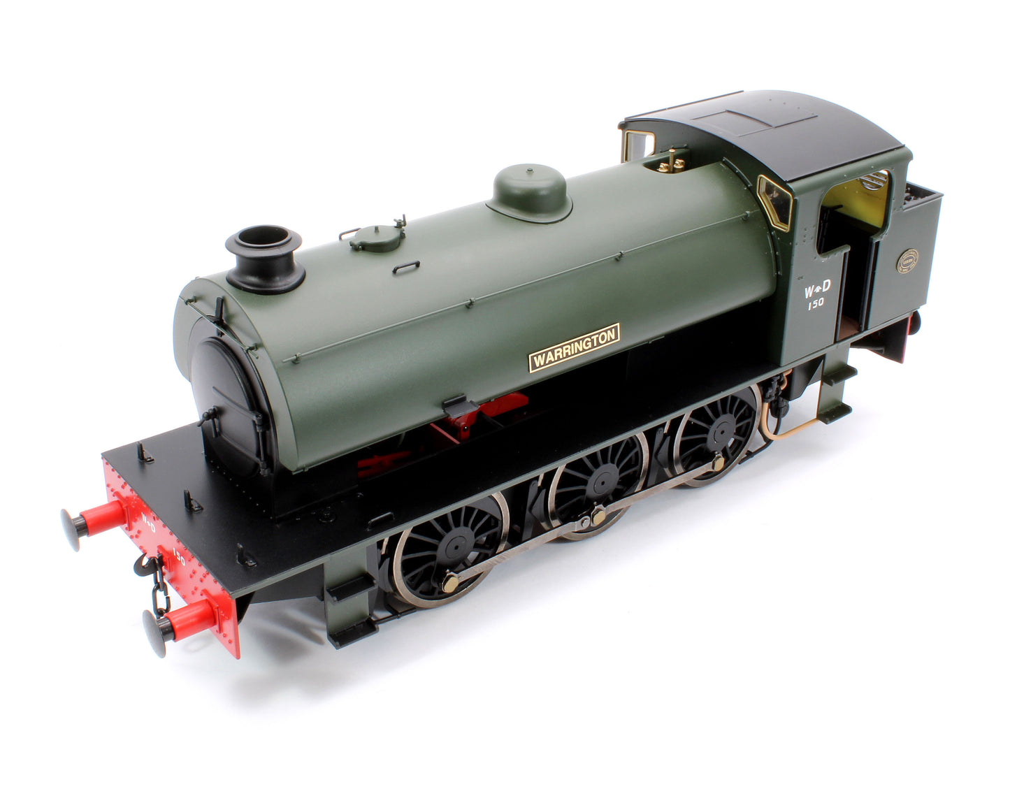 J94 Austerity 'Warrington' WD150 War Department Green 0-6-0 Tank Locomotive - DCC Fitted