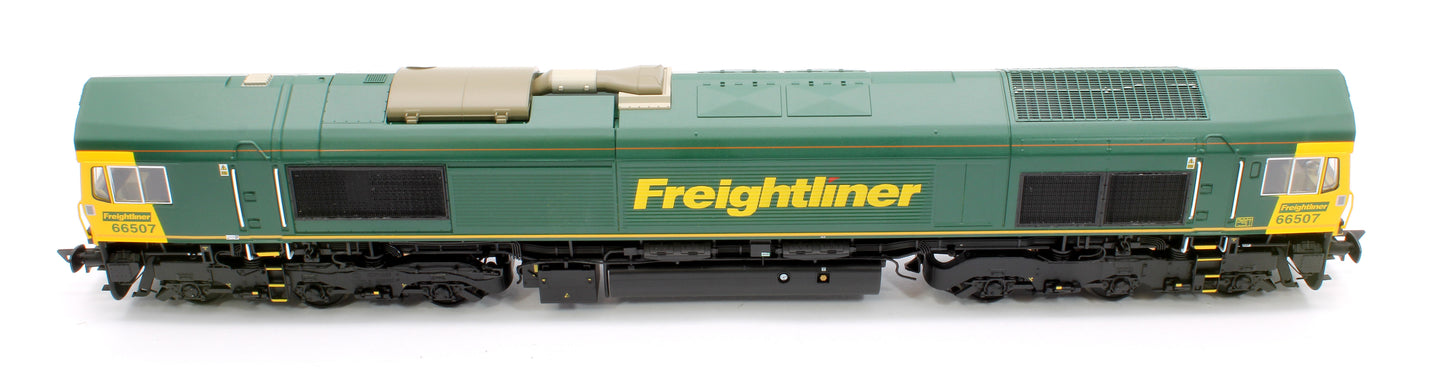 Pre-Owned ACC2656DCC Class 66 Freightliner Green/Yellow 66507 Diesel Locomotive - DCC Sound