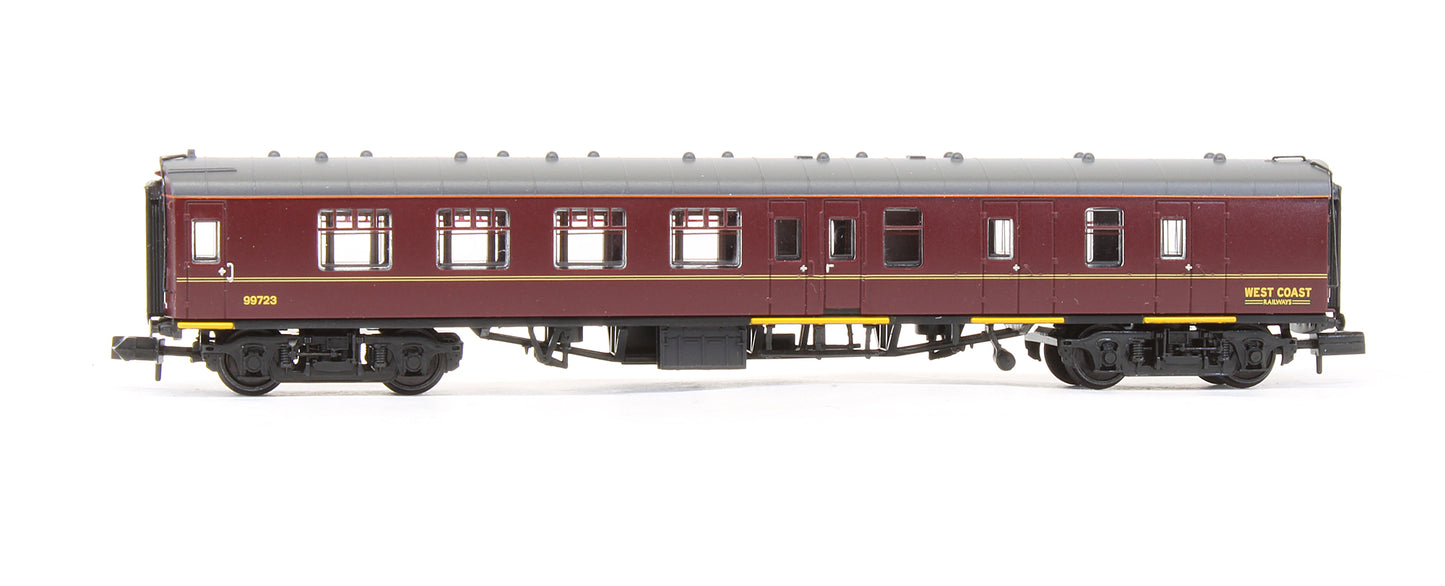Pre-Owned BR Mk1 BSK Brake Second Corridor WCRC Maroon No.99723