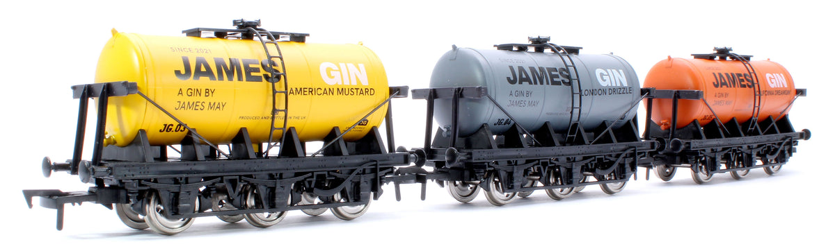 Pre-Owned 4F-JAMESGIN-101 James Gin "Gin of the People" Triple Wagon Pack