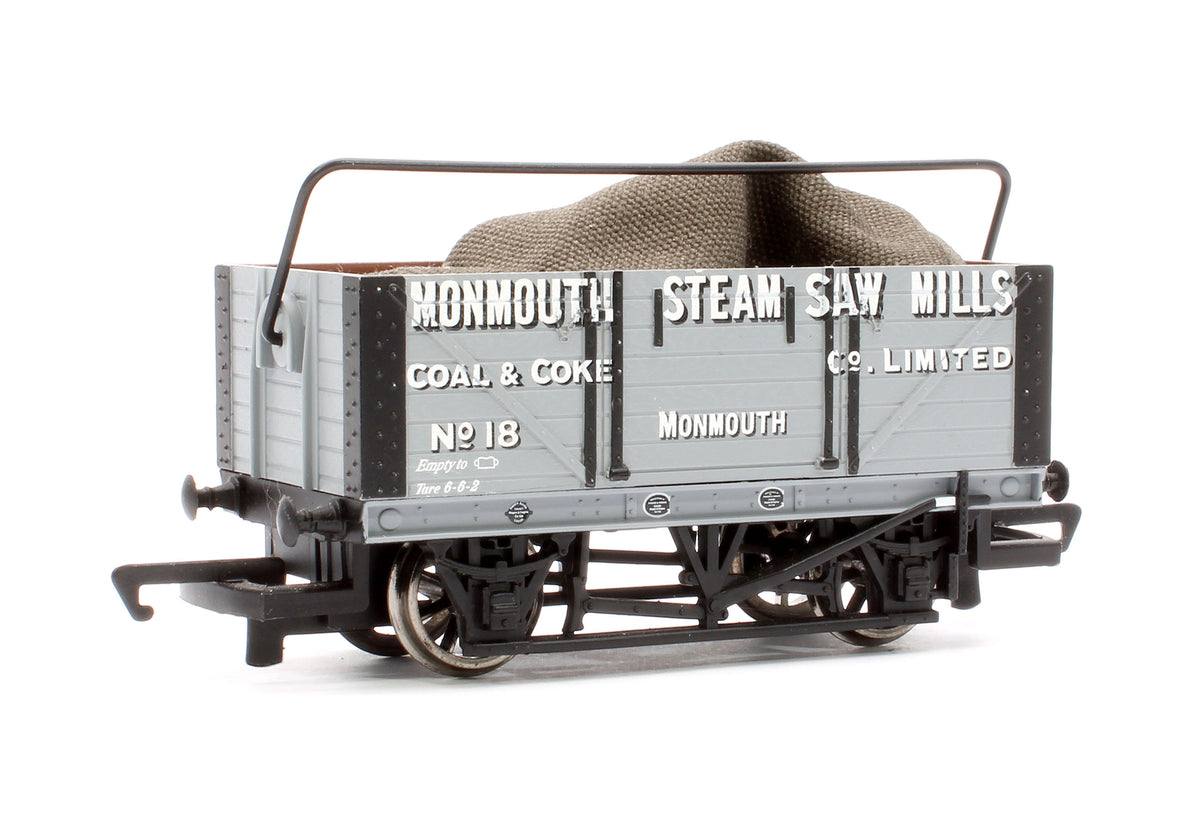 Pre-Owned 7 Plank Wagon with Sheet Rail & Cover 'Monmouth Steam Saw Mills Co Ltd' No.18