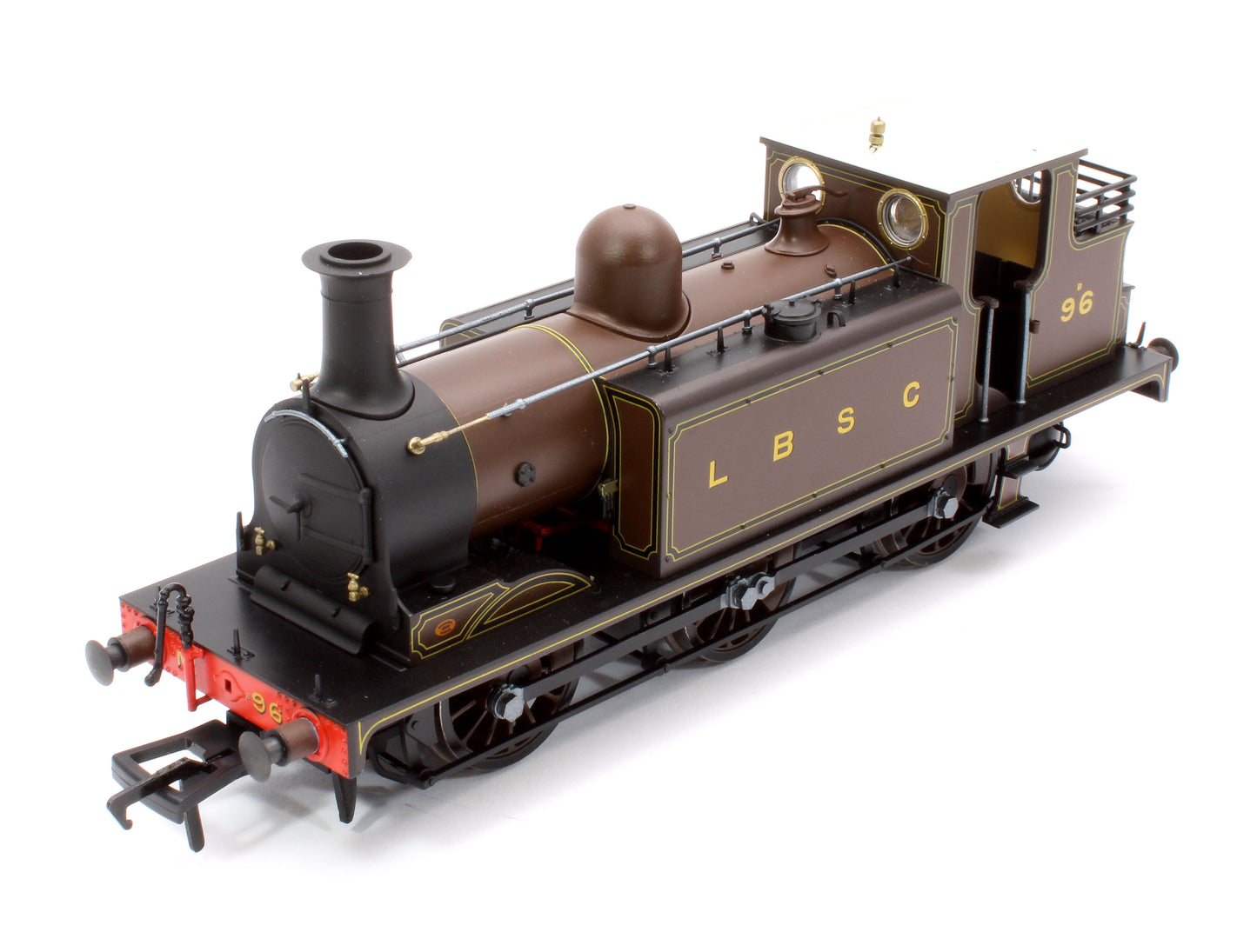LBSCR Stroudley ‘E1’ 0-6-0T No.B96, LBSCR Marsh Umber - Steam Tank Locomotive - DCC Sound