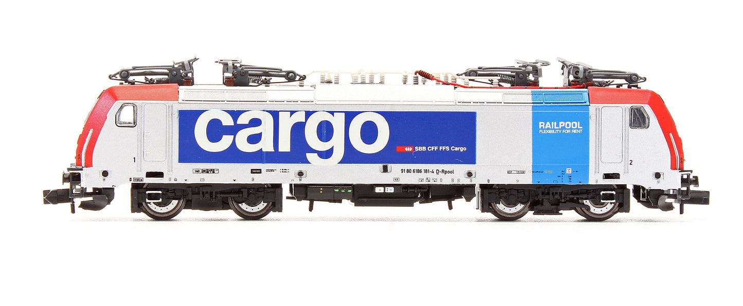 Pre-Owned HN2459 SBB CFF FFS Cargo Re 186 181-4 Electric Locomotive - DCC Fitted