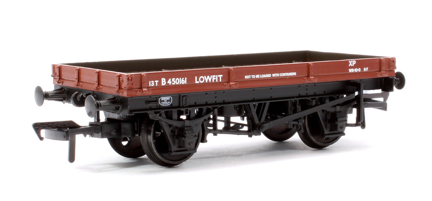 1 Plank 'Lowfit' Wagon BR Bauxite (Late) No.B450161