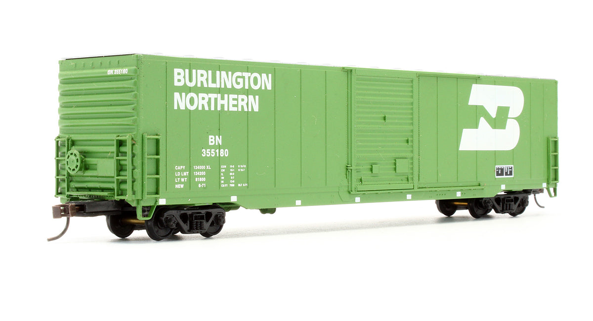Pre-Owned Pullman Standard 60' Auto Box Car Single Door Burlington Northern - Road #355180