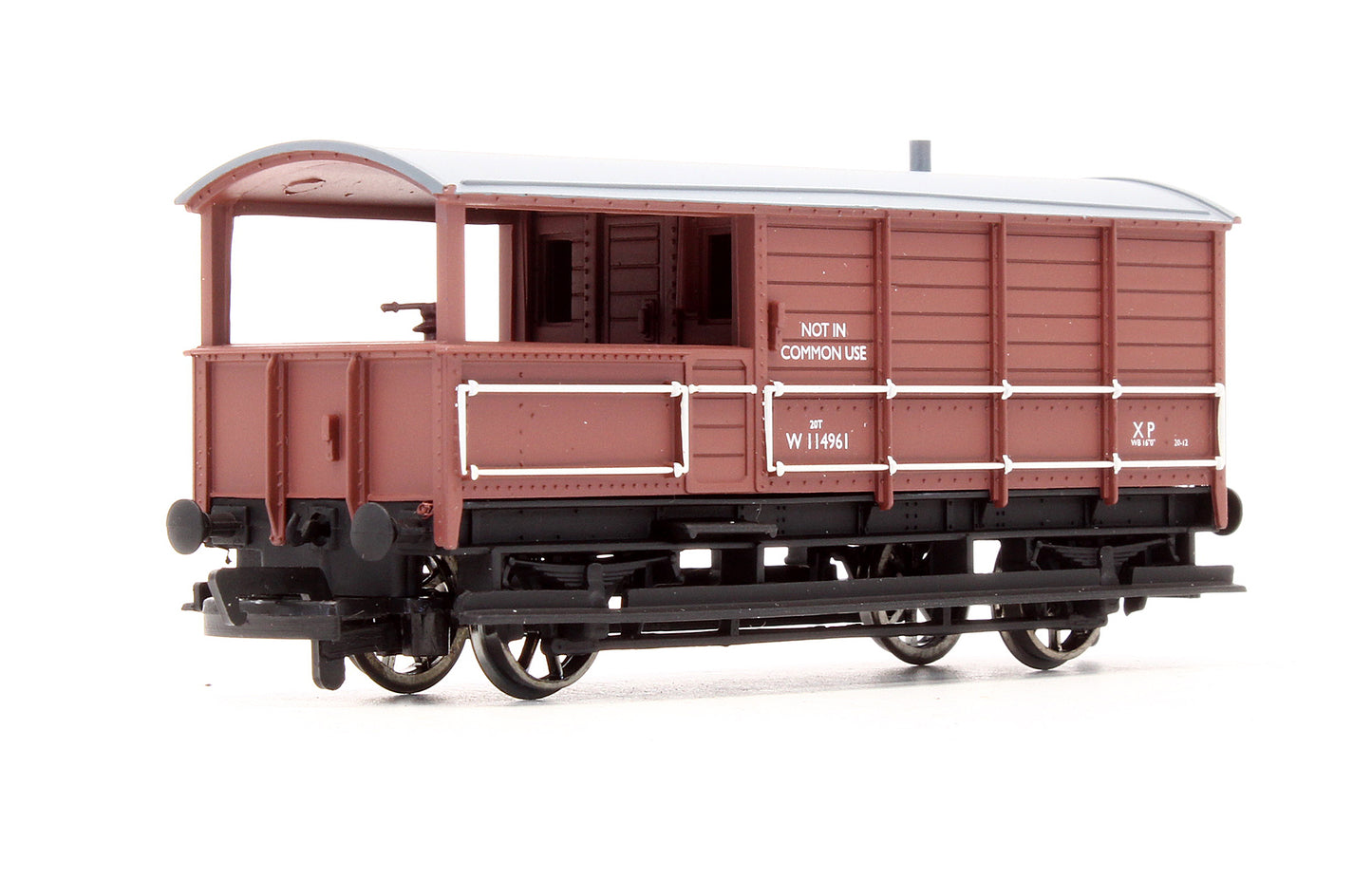 Pre-Owned 20 Ton Toad Brake Van BR Brown 'W 114961'