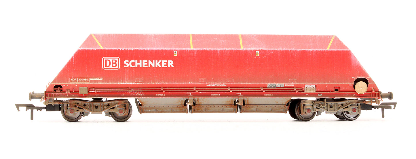 Pre-Owned HOA Aggregate Hoppers DB Schenker Twin Pack A - Custom Weathered