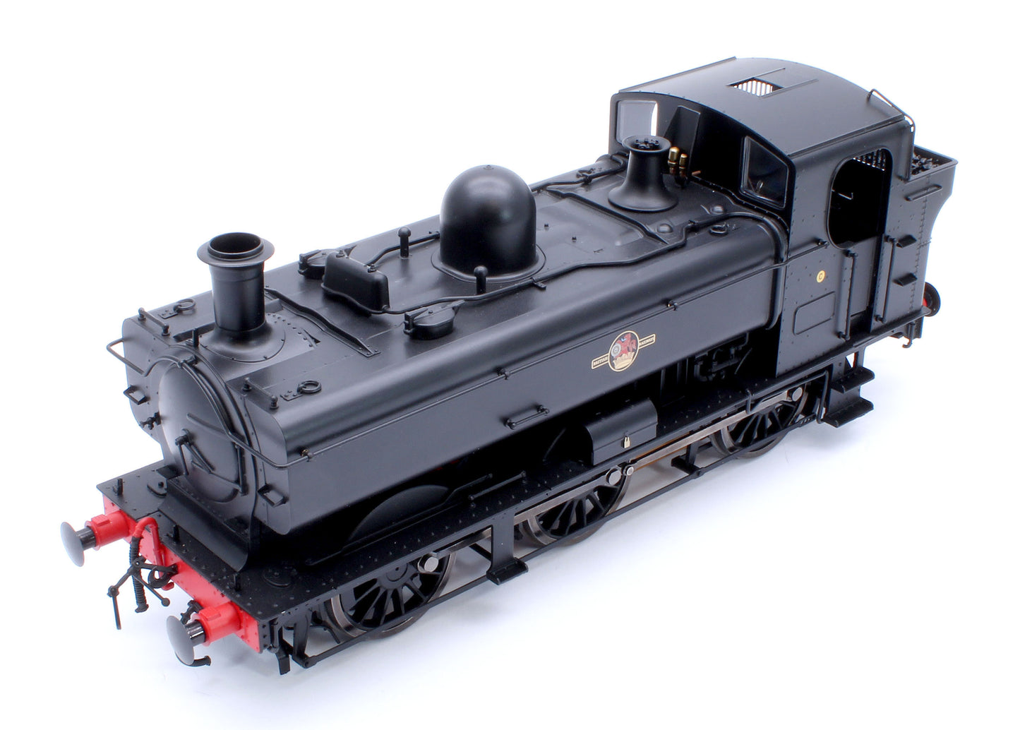 Class 57xx Pannier BR Black Late Crest Unnumbered - Steam Tank Locomotive