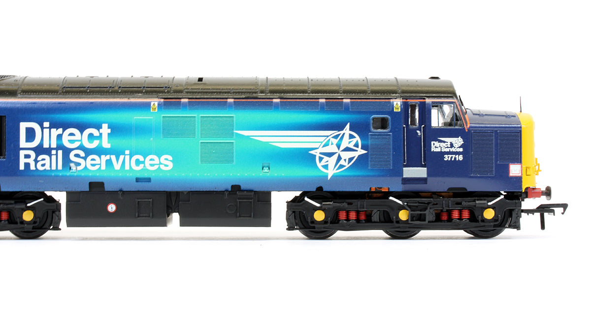 Pre-Owned Class 37716 Direct Rail Services (DRS) Fade Livery Diesel Locomotive - Repaint