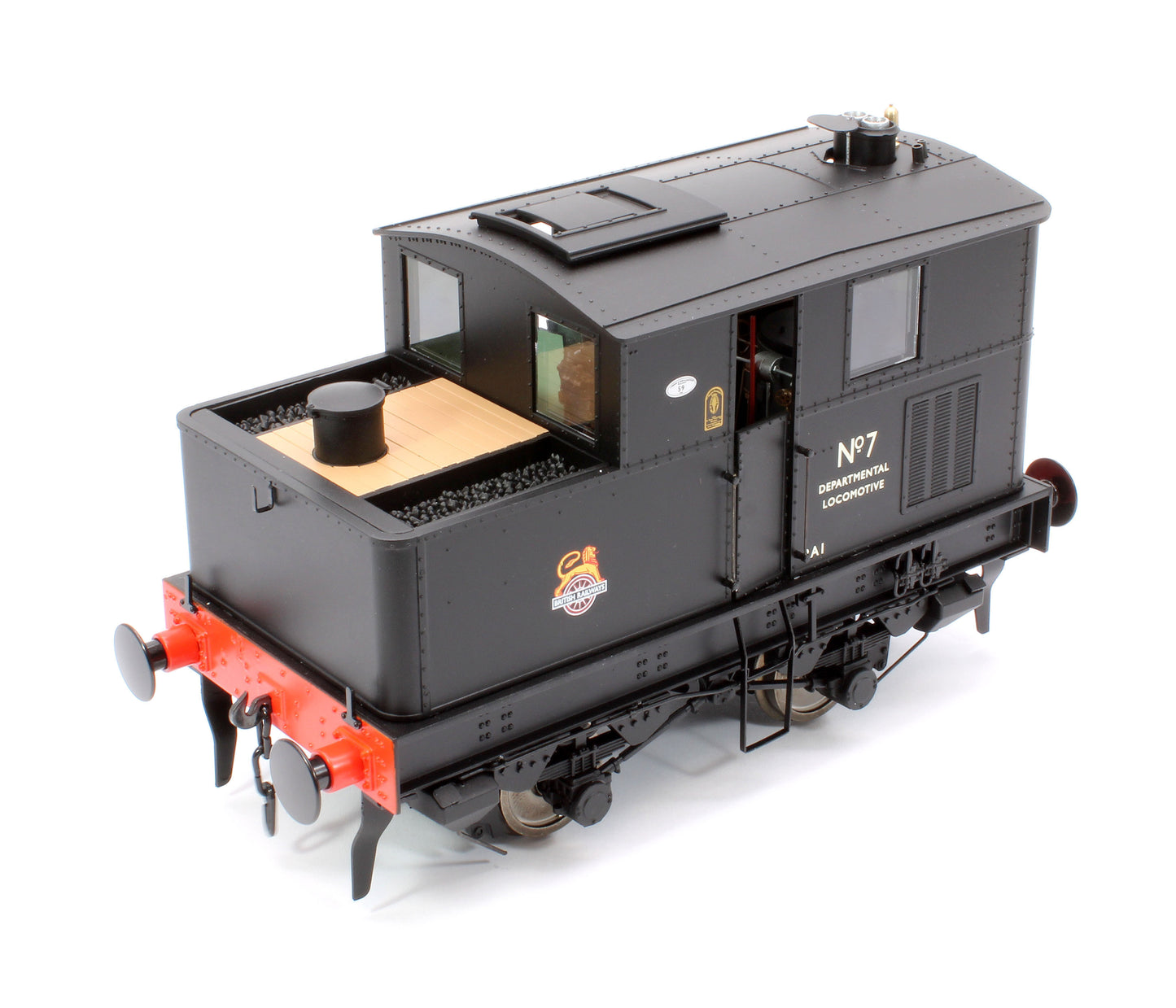 Sentinel Y1/Y3 BR Early Crest Departmental No 7 Steam Locomotive - DCC Sound