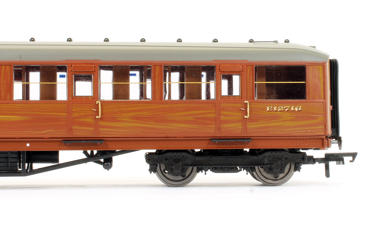 Pre-Owned R4600 BR Teak 61' 6" Corridor 3rd Class Coach 'E12716'