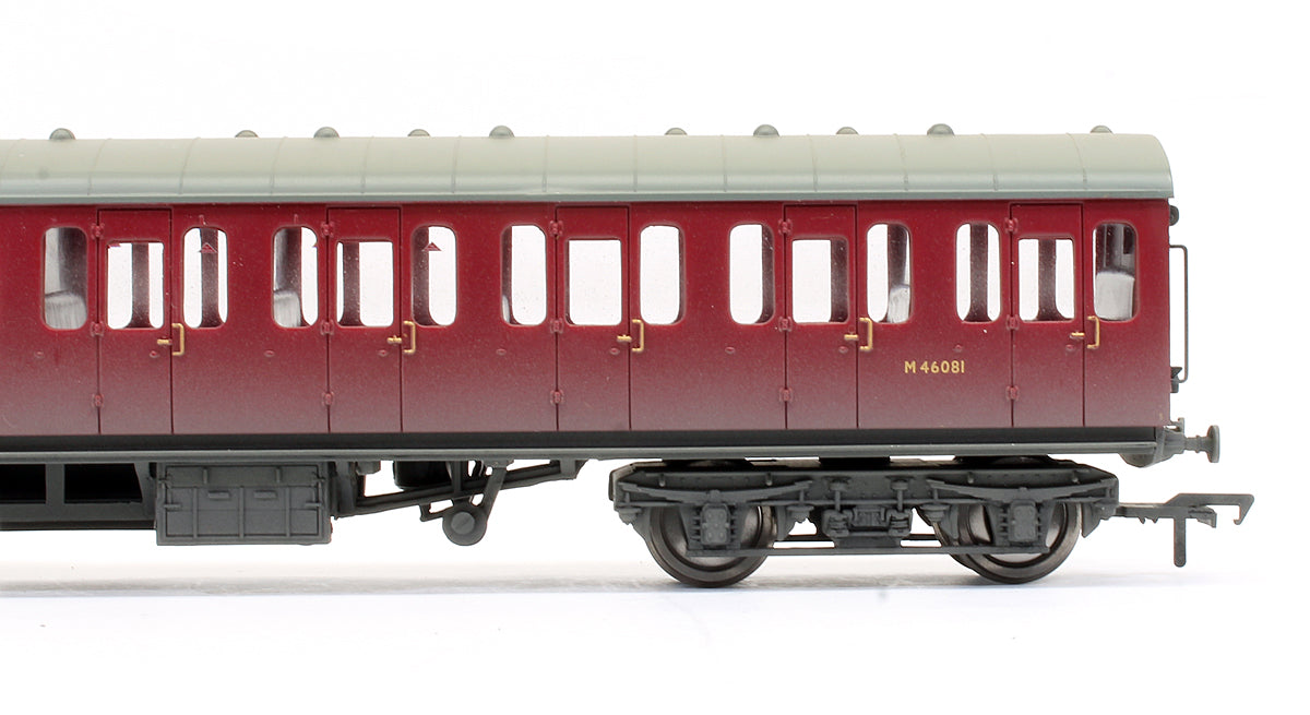Pre-Owned 34-609 MK1 Suburban Second Coach BR Crimson (Weathered)