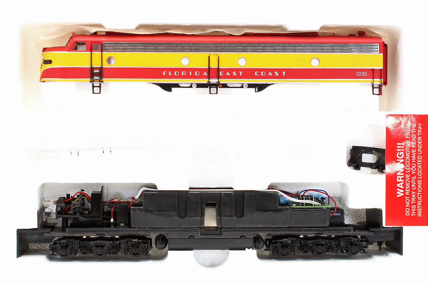 Pre-Owned E8/9 Florida East Coast Diesel Locomotive - Road #1035