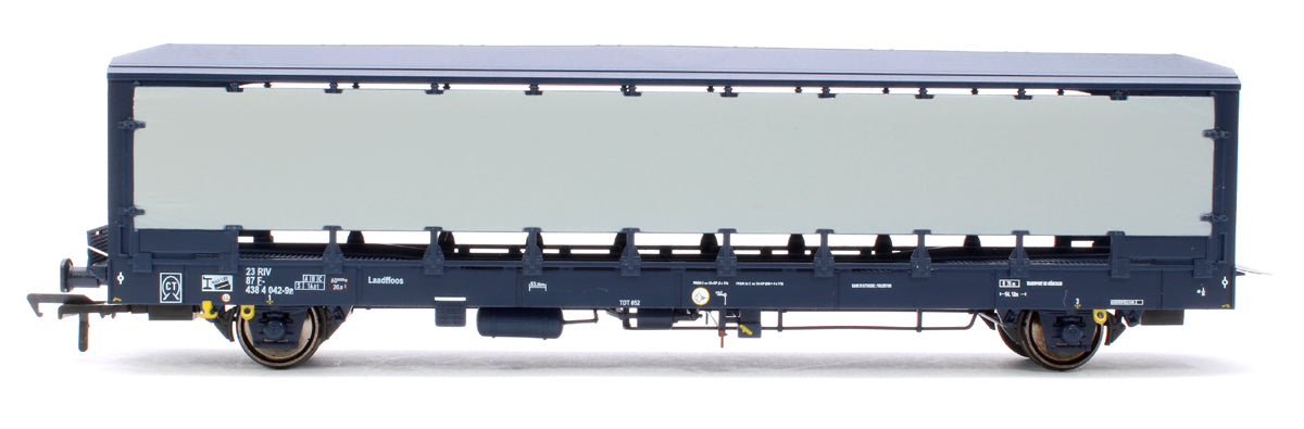 IPA Car Carriers Groupe CAT blue - Covered - (Four Pack)