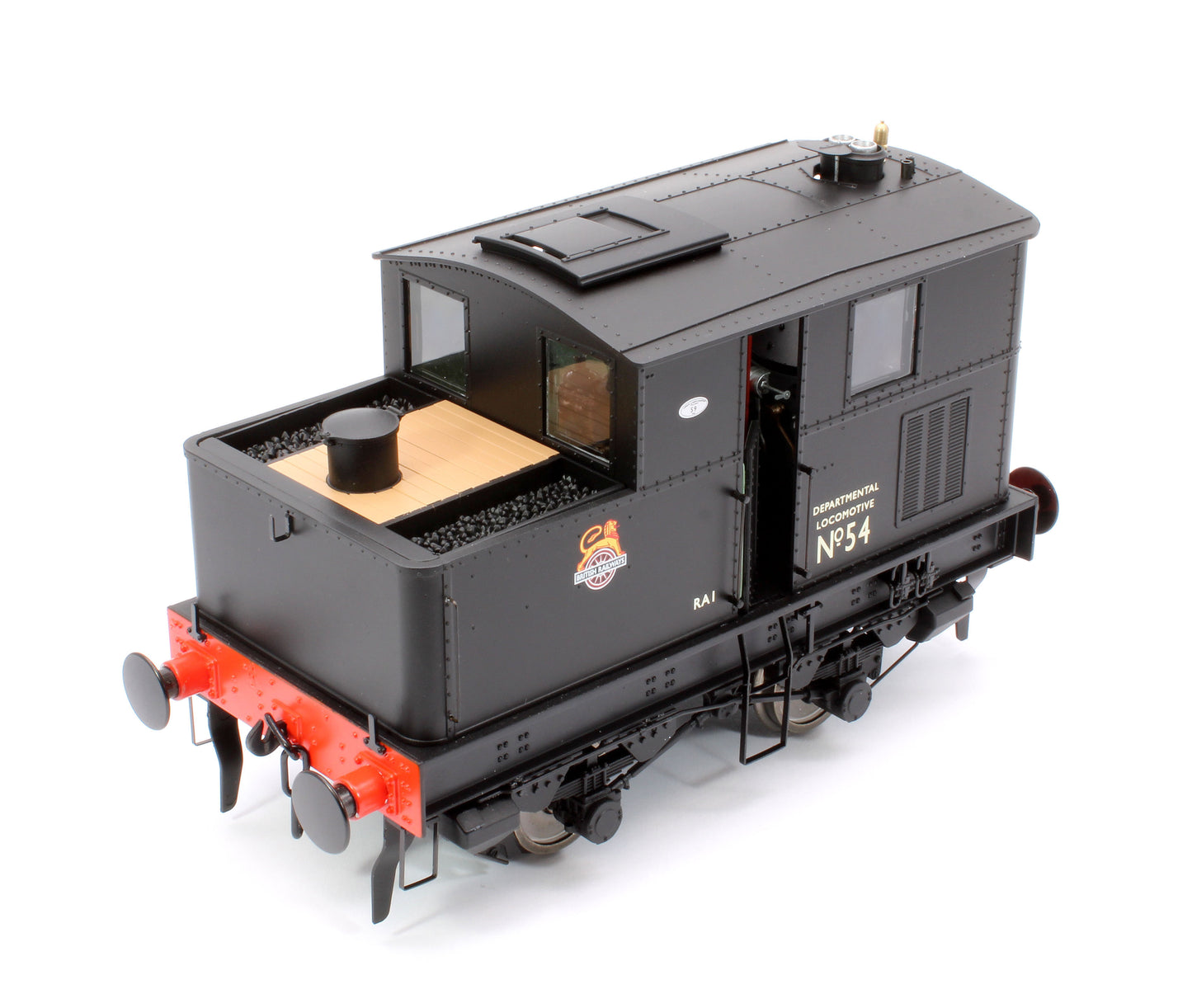 Sentinel BR Early Crest Departmental No 54 Steam Locomotive - DCC Sound
