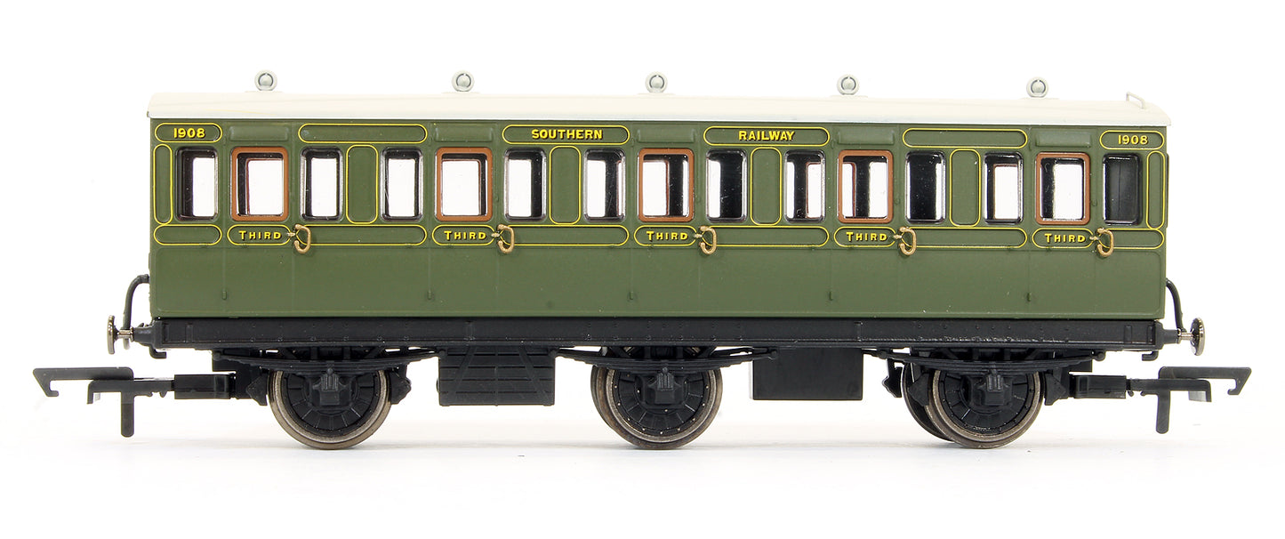 Pre-Owned R40086 SR 6 Wheel 3rd Class Coach No.1908