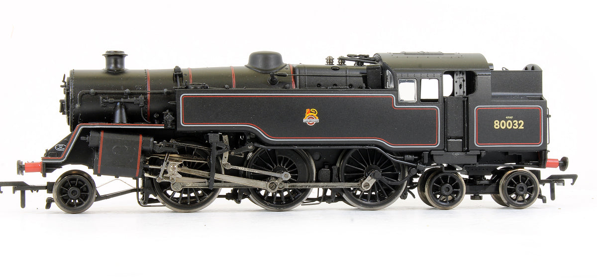 Pre-Owned 32-352 Standard Class 4MT Tank 80032 BR Lined Early Emblem Steam Locomotive