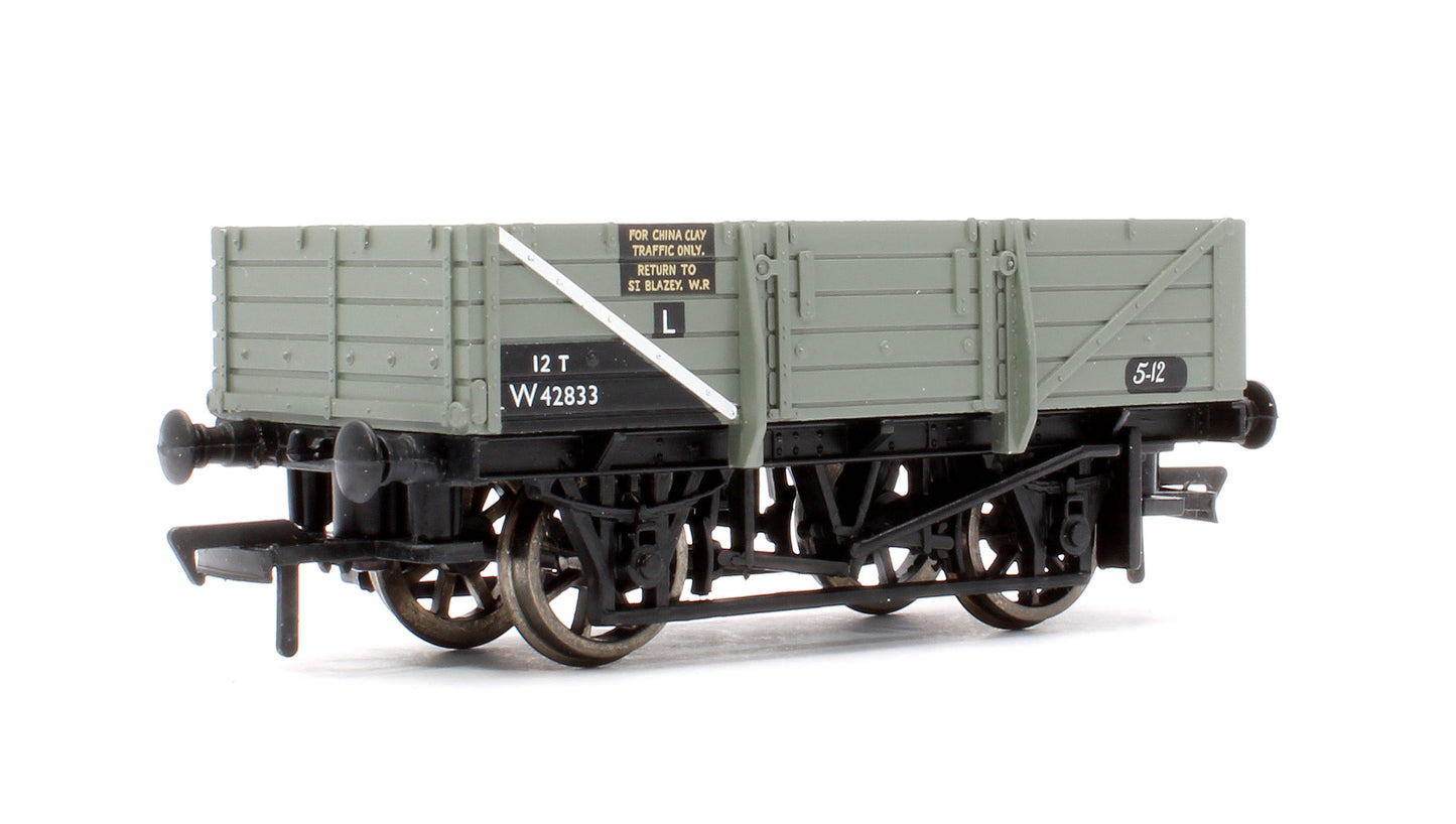 Pre-Owned 33-079A 12T BR 5 Plank Grey China Clay Wagon No.W42833
