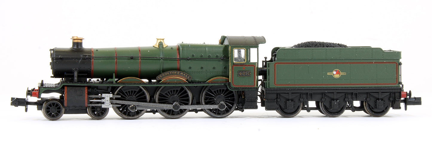 Pre-Owned 4951 'Pendeford Hall' BR Lined Green With Late Crest Steam Locomotive