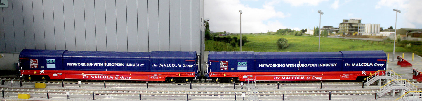 Pre-Owned RT-OO-KSA-205A KSA 'Cube' DRS / Malcolm Logistics Group Vans Twin Pack