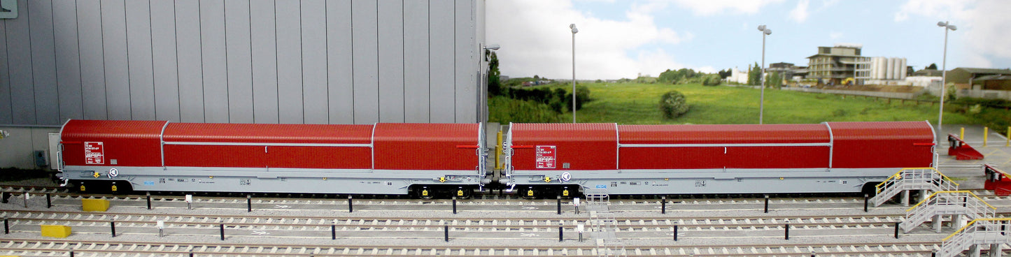 Pre-Owned RT-OO-KSA-201A KSA ‘Rover Cube’ Wagons Original Maroon & Grey Livery No. 33 70 4739 001-4 and 017-0 - Twin Pack