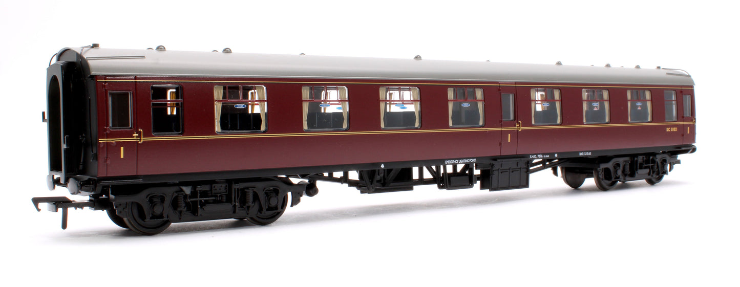 Pre-Owned 39-826 BR MK1 FO First Open BR Maroon No. SC3102