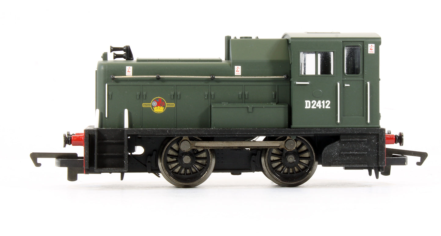 Pre-Owned BR 0-4-0 Diesel Shunter Class 06 'D2412' Locomotive