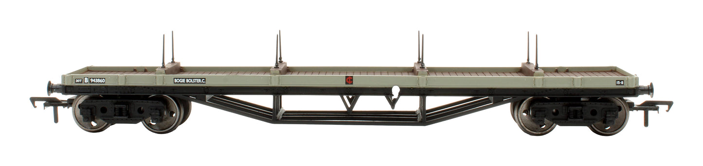 Pre-Owned 33-929B 30T Bogie Bolster BR Grey (Early) 'B943860'