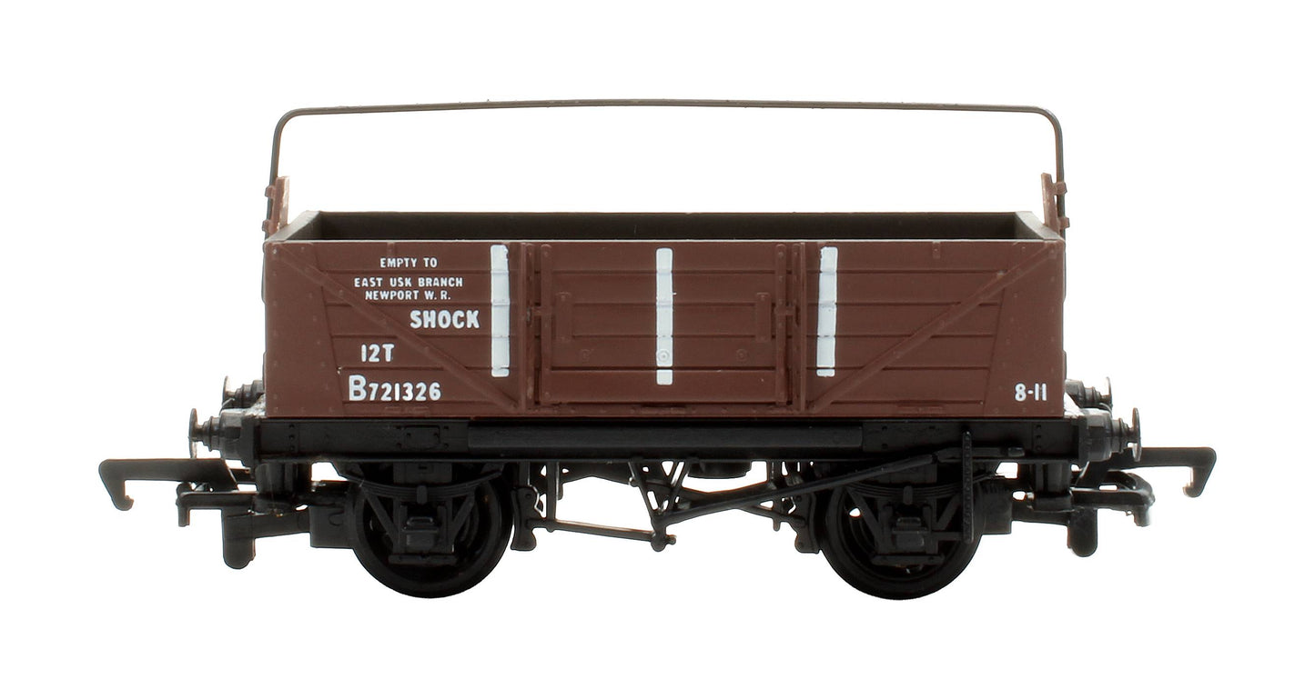 Pre-Owned 33-225 12T Shock-Absorbing Wagon Hybar BR Brown 'B721326'