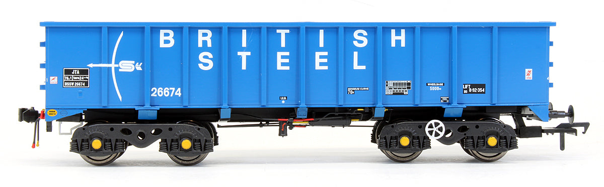 Pre-Owned PTA/JTA + JUA Bogie Tippler Pack - British Steel Blue (Inner + Outer)