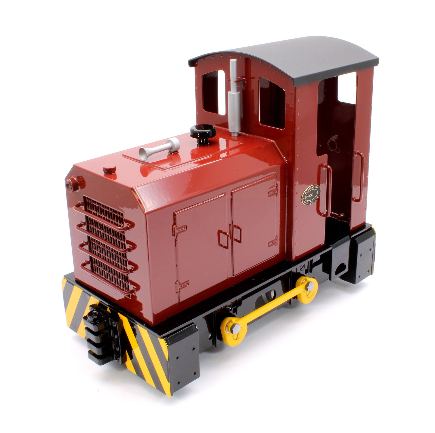 0-4-0 'Bulldog' Crimson Lake (Radio Control, Insulated Wheels) Diesel Shunter