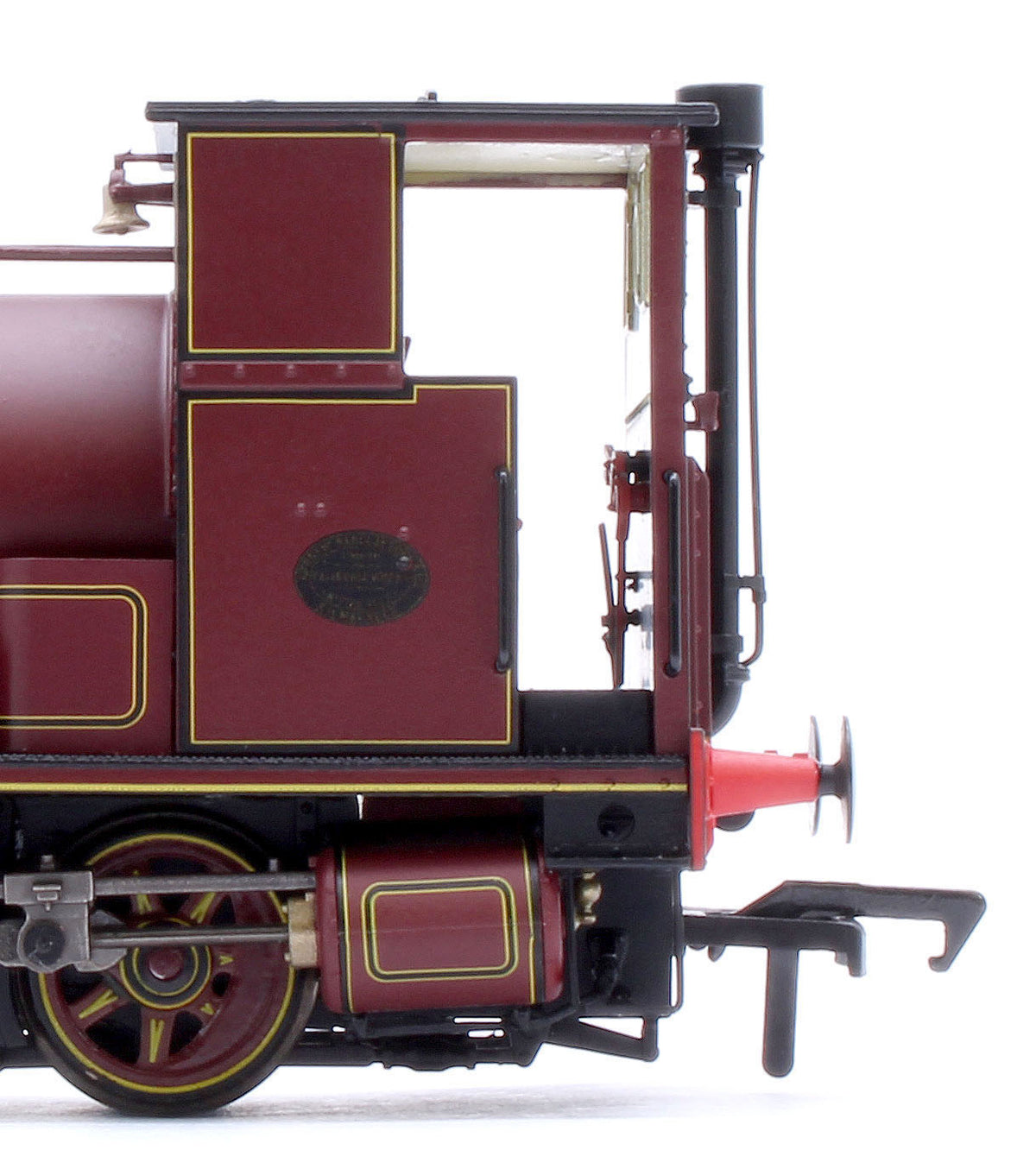 Pre-Owned 965010 Andrew Barclay Fireless 0-4-0 - Lined Maroon Steam Locomotive
