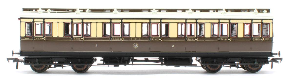 Pre-Owned 978013 48' GWR ‘Evolution’ Bogie Coach Non-Corridor Carriage No.837, No.1356 & No.8087 3-Pack