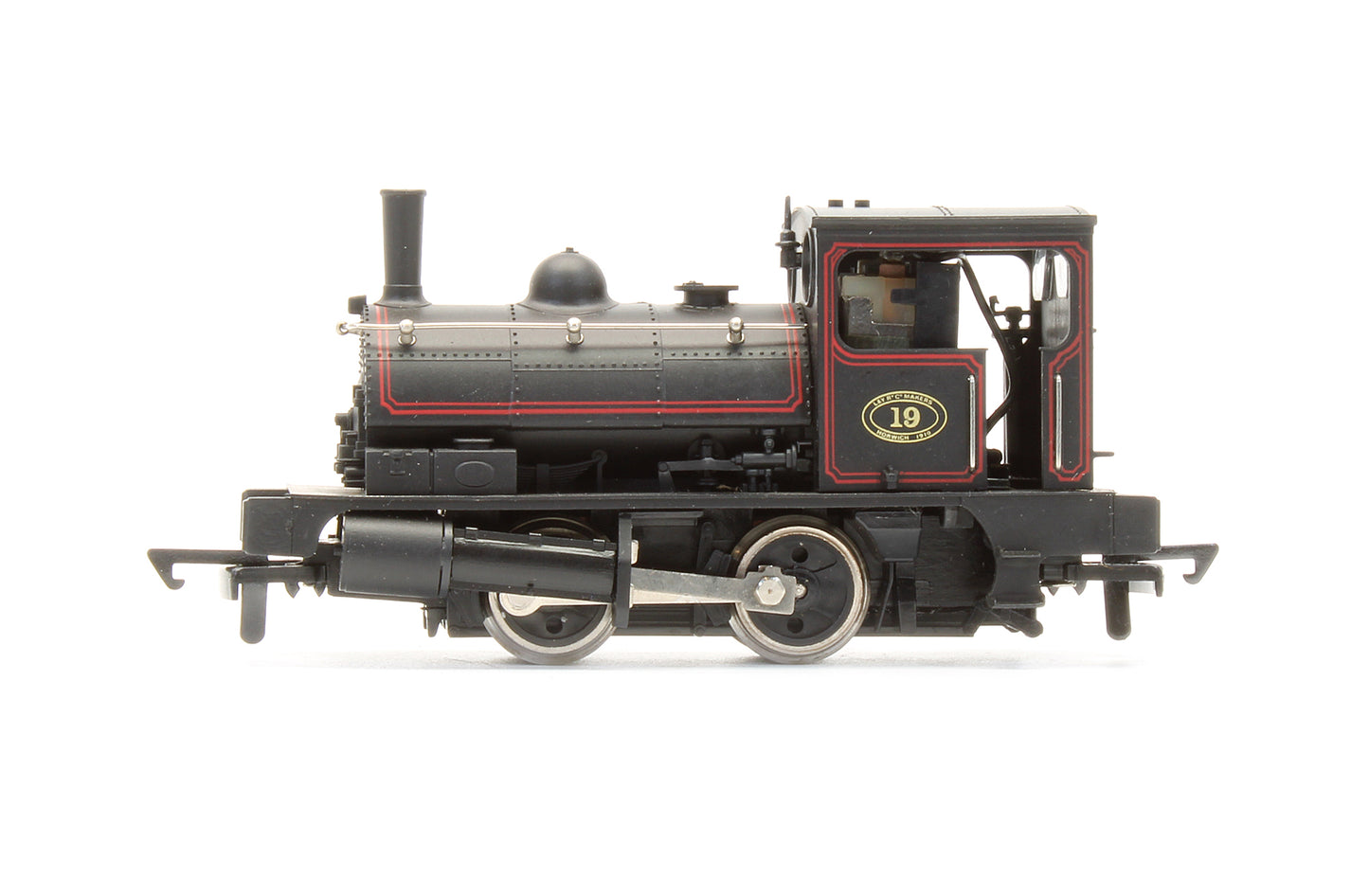 Pre-Owned 0-4-0 Pug L&Y Livery No.19 Steam Locomotive