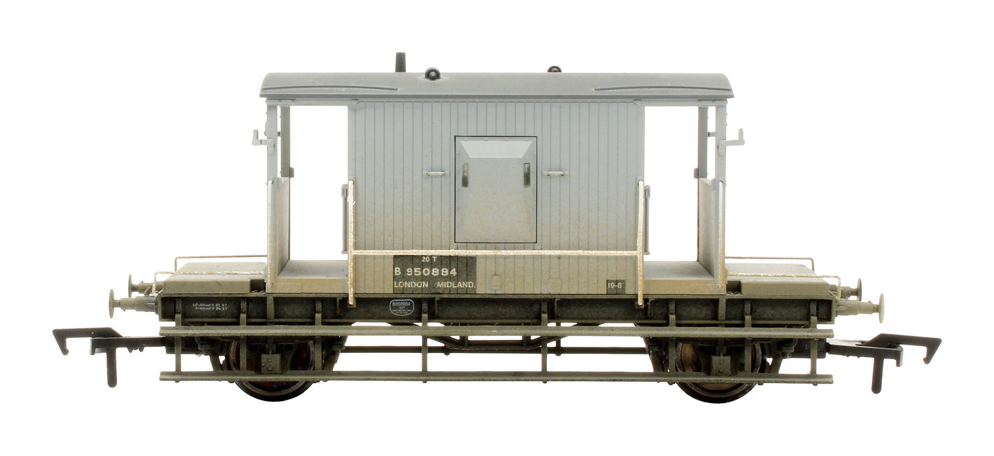 Pre-Owned R6920 BR 20 Ton Brake Van 'B950884' - Weathered
