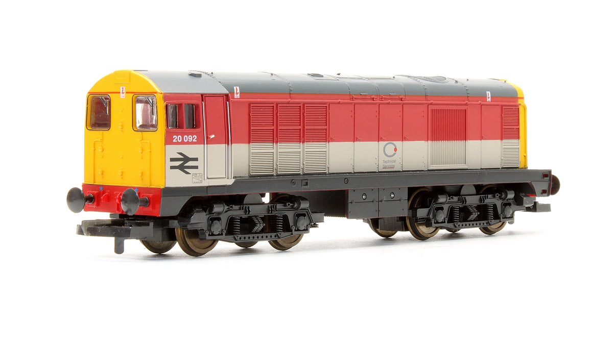 Pre-Owned Set Of 2 Technical Services Red & Grey Livery Class 20 Diesel Locomotive's - Limited Edition