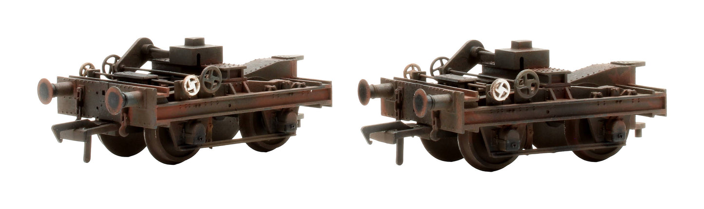 Pre-Owned 38-801 Ransomes & Rapier 45T Steam Breakdown Crane GWR Grey No.16 - Custom Weathered
