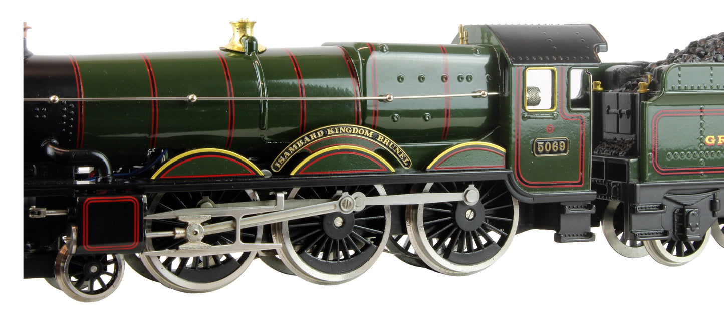 Pre-Owned E72 Great Western Green Castle Class 4-6-0 'Isambard Kingdom Brunel' 5069 Steam Locomotive
