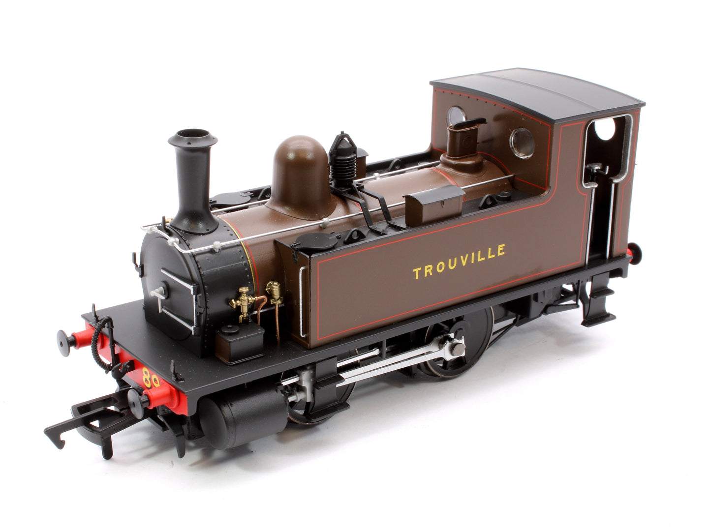 Pre-Owned 4S-018-014 LSWR Class B4 0-4-0T Trouville Brown 89 - Steam Tank Locomotive