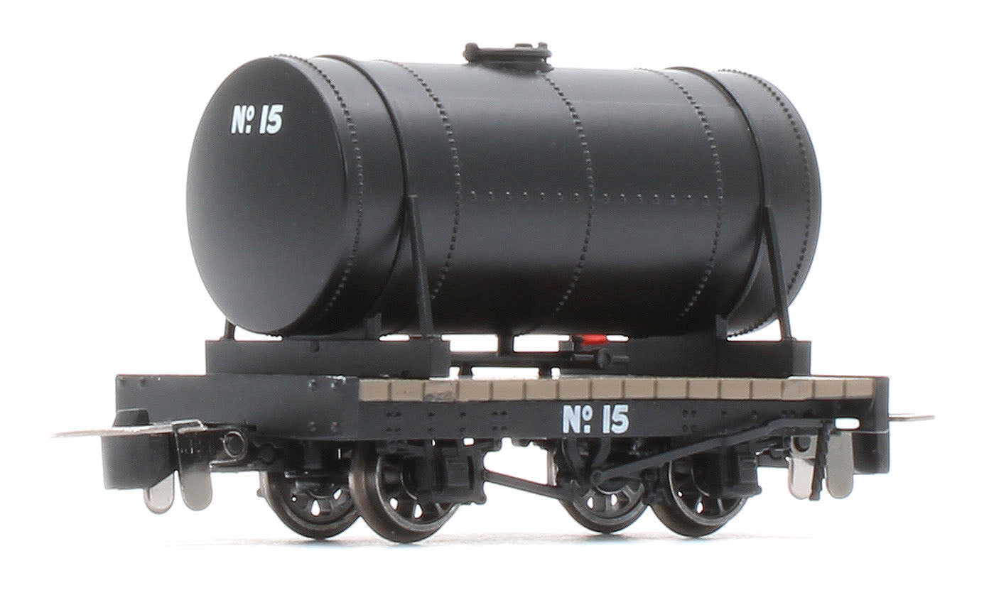 990101 Cylindrical Tank - Plain Black No.15