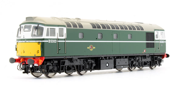 Pre-Owned Class 26/0 BR Green 'D5302' With Small Yellow Panels Diesel Locomotive