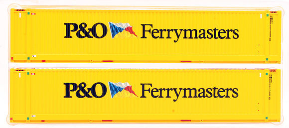 Pre-Owned 45ft Container (X2) 'P&O Ferrymasters'