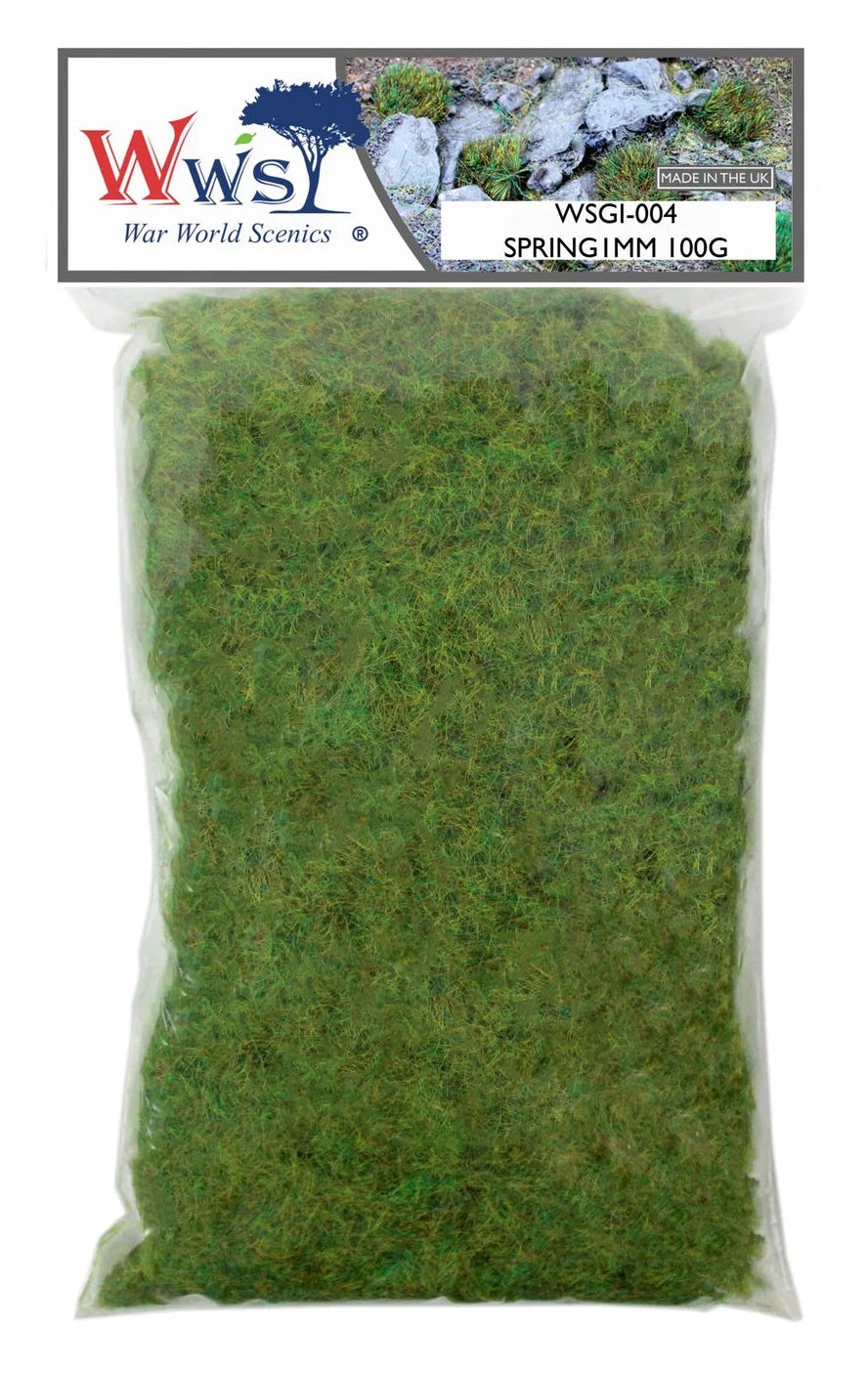 1mm Spring Static Grass - 100g