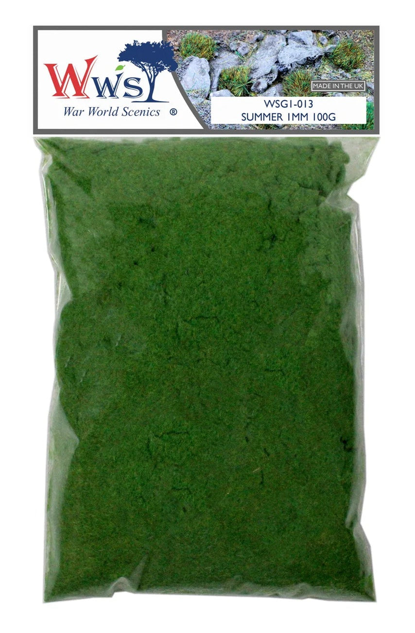1mm Summer Static Grass - 100g