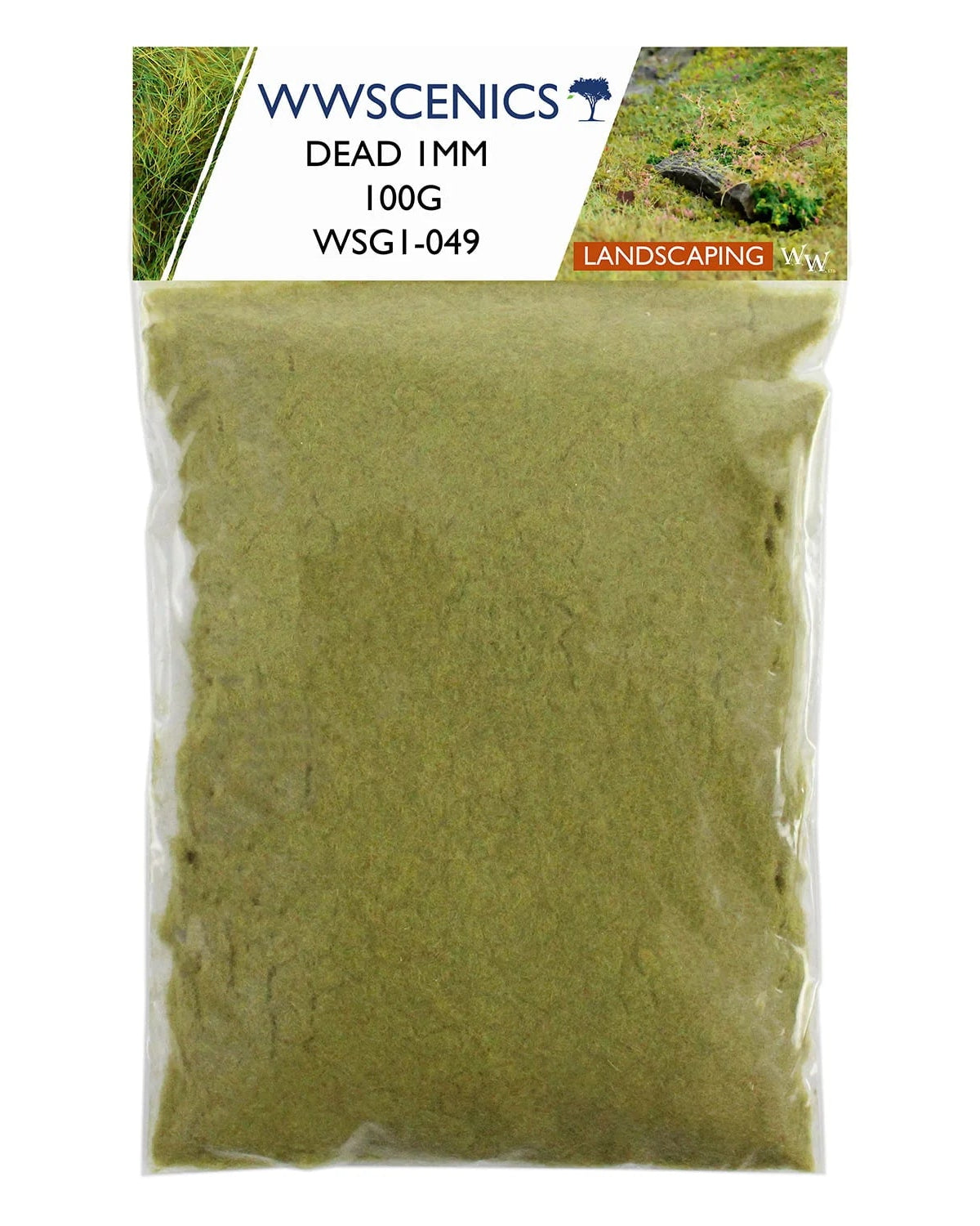 1mm Dead Static Grass - 100g
