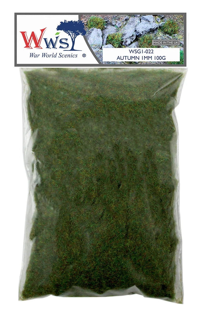 1mm Autumn Static Grass - 100g