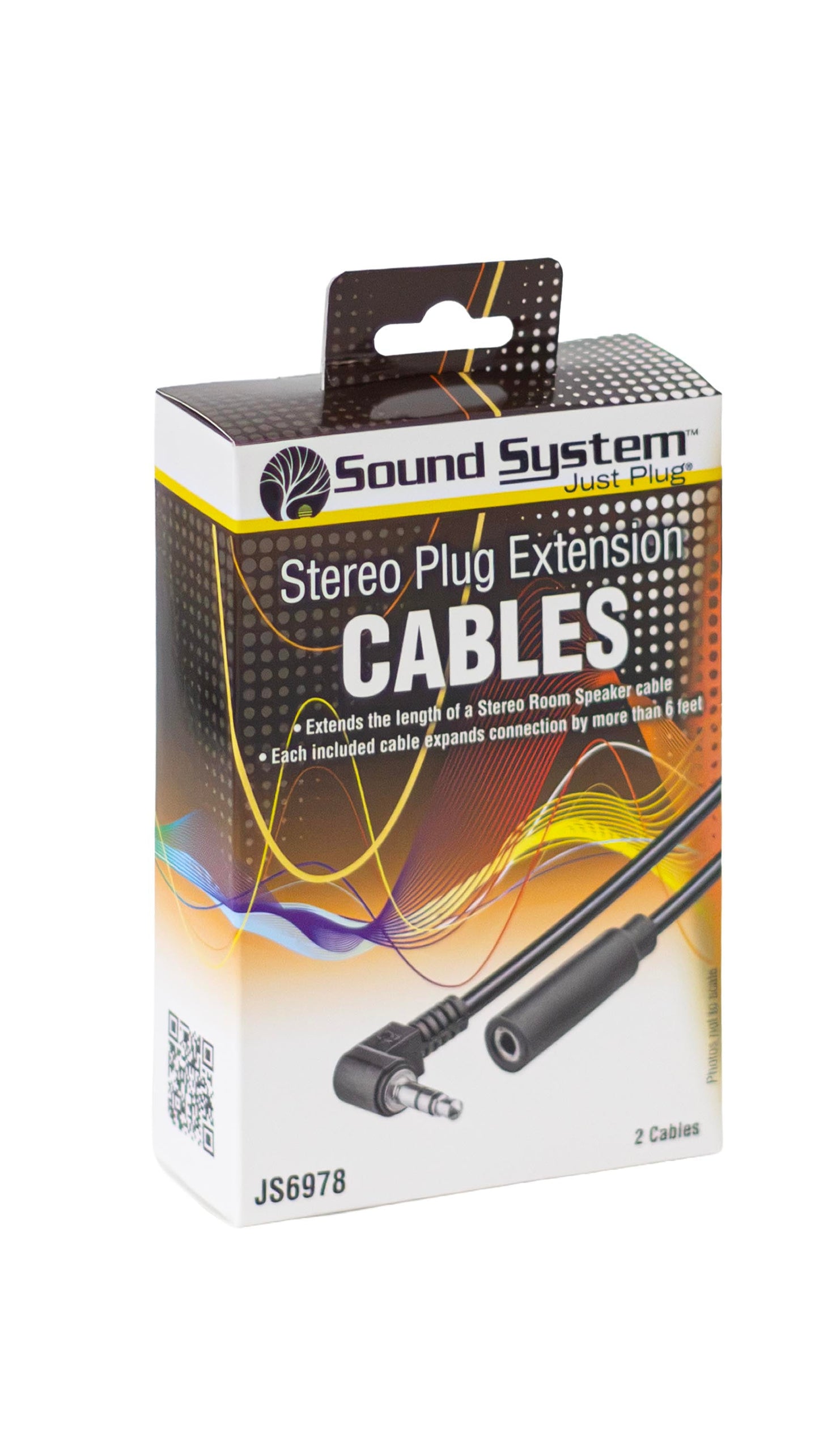 WJS6978 Stereo Plug Extension Cable